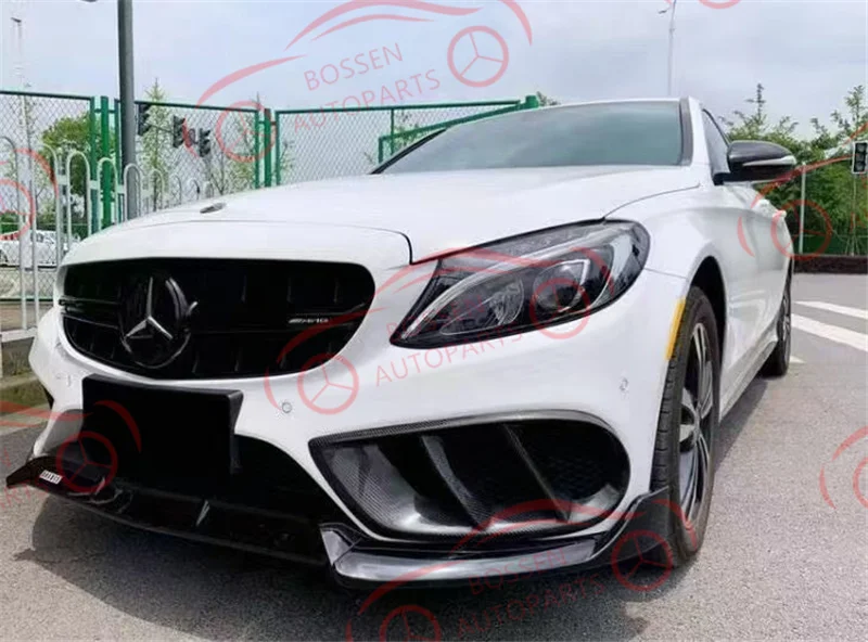 Подходит для спортивного автомобиля Mercedes W205 2015 18 с передней противотуманной