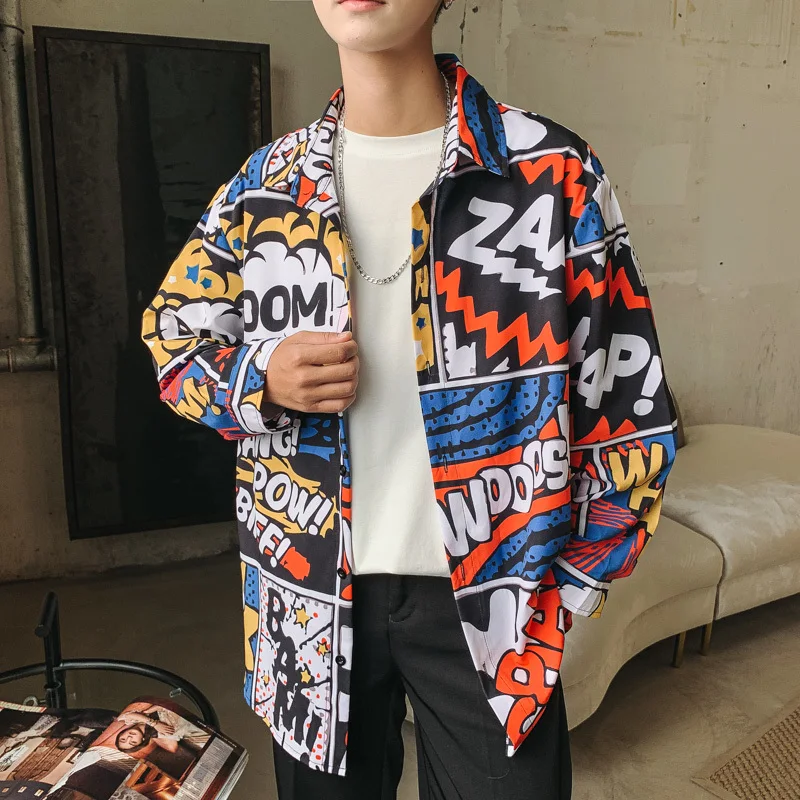 Мужская рубашка с длинным рукавом весна лето 2020 НОВАЯ тонкая Повседневная