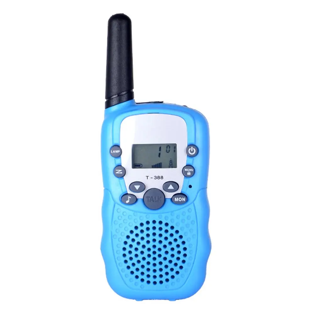 Двухсторонняя портативная детская рация T388 UHF со фонарь ком мини игрушка подарки