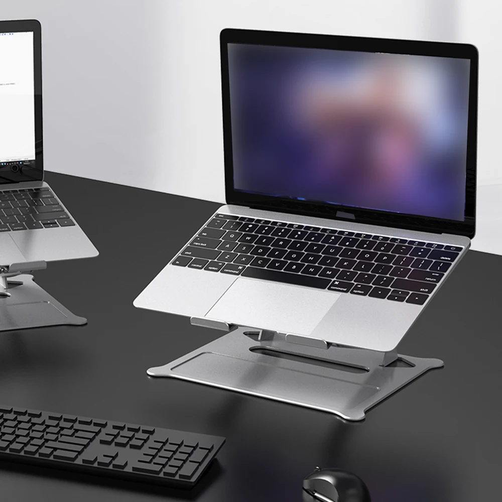 Складная подъемная Алюминиевая Подставка для ноутбука подставка с несколькими