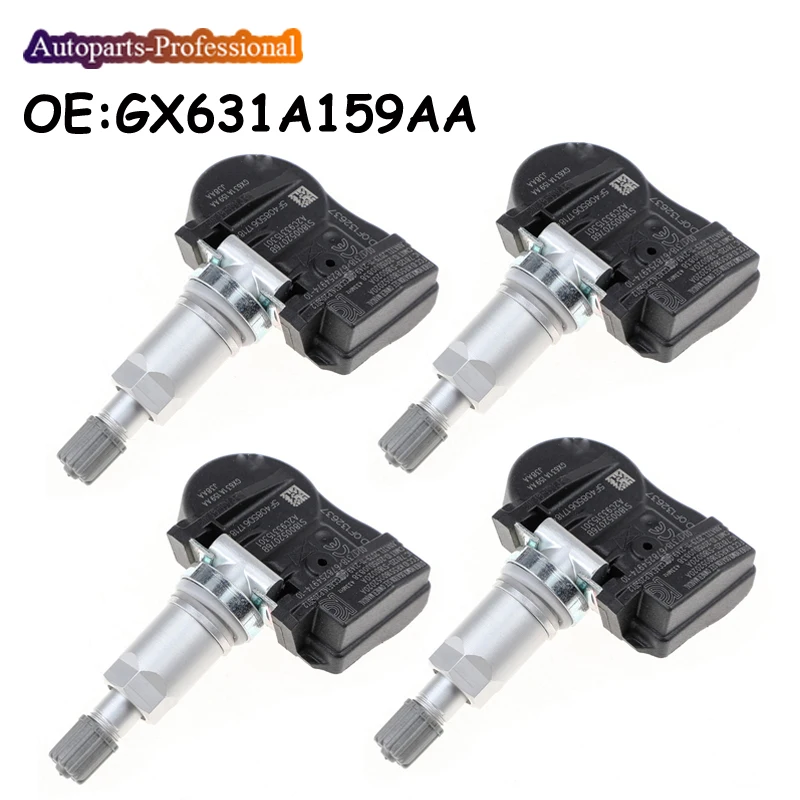 4 шт./лот GX631A159AA GX631 A159A автомобильный TPMS датчик давления в шинах 433 МГц для Land Rover