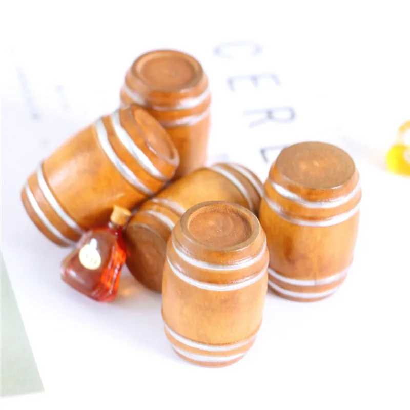 Деревянный кукольный домик миниатюрная фурнитура для кукольного домика пивной