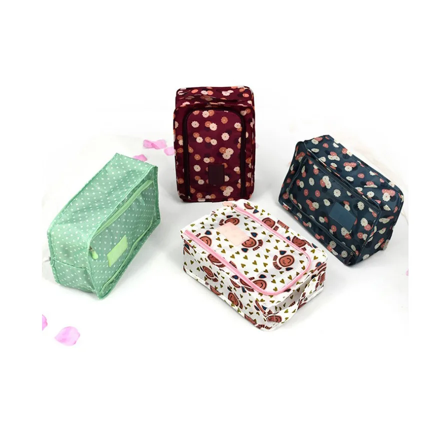 

Waterproof Shoes Clothing Bag Portable Travel Storage Bag Nylon Shoes Sorting Pouch Space Saving Shoes Organizer Bag 5 Colors