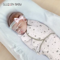 1pc baby swaddle blanket adjustable infant soft organic100 cotton baby sleeping bag for 0 3 month sleepsack free shipping