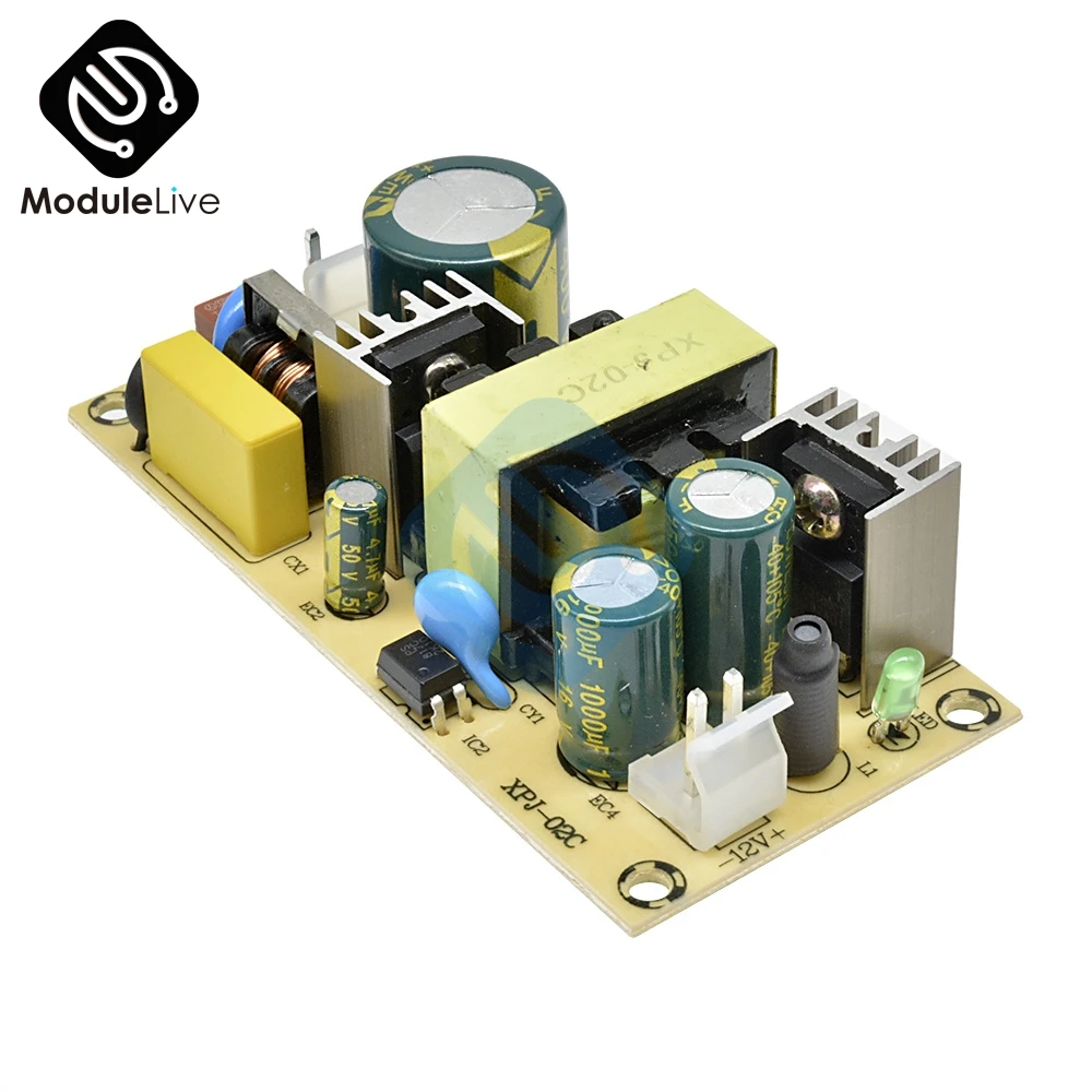 Импульсный блок питания 12 В 3 А 36 Вт с кольцевой схемой 220 В-12 инструмент для платы |