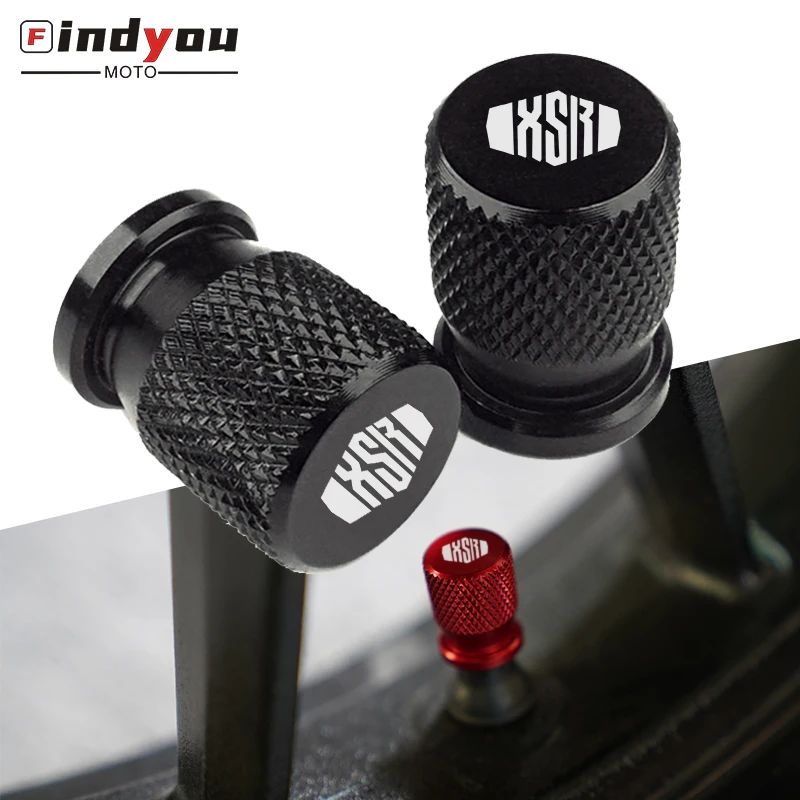 Герметичные колпачки для клапанов колесных шин мотоцикла с логотипом XSR YAMAHA XSR700