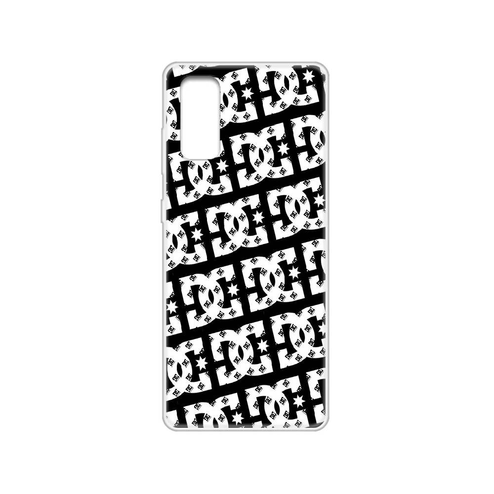 

DC fashion trend Brand Phone Case cover hull For SamSung Galaxy S 7 8 9 10 11 20 a 20e 50 51 70 71 Plus Edge Ultra transparent