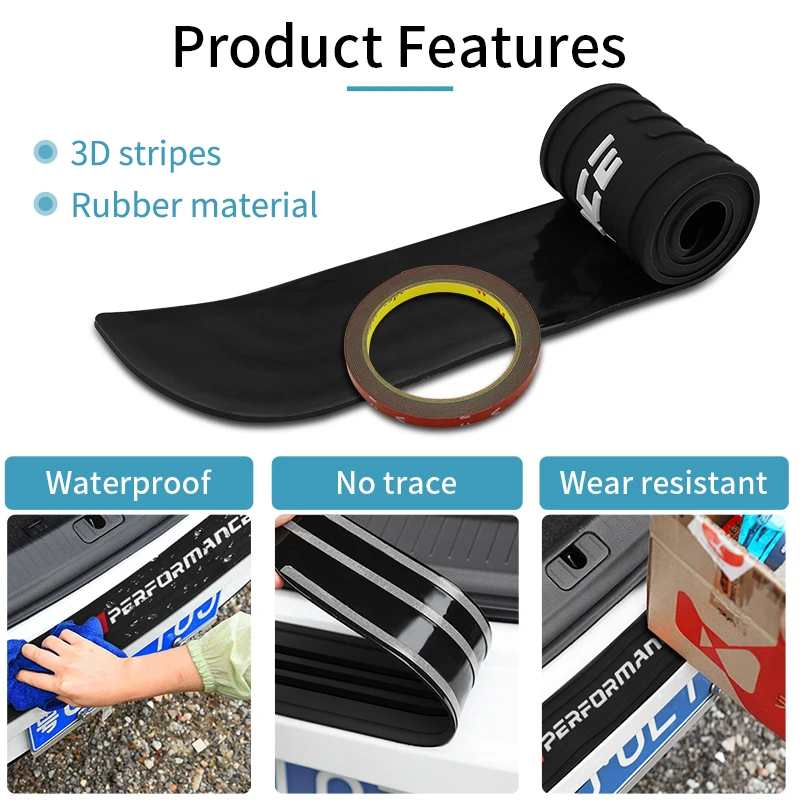 Заднего бампера предохранитель плиты ProtectorFor bmw производительность e39 e46 e90 f30 f10 f01