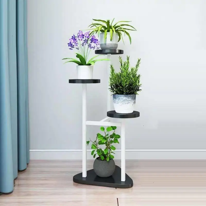 Интерьер Etagere Plante стенд горшок стол Estanteria растения гостиная лестница стойка на