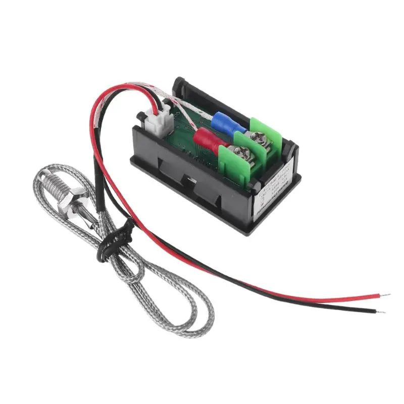 DC 4-28V Белый комнатный наружный термометр измеритель влажности Часы-образный