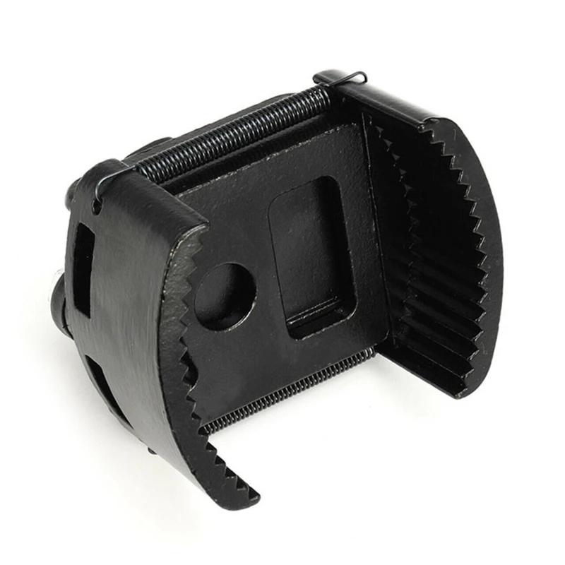 

Cast Steel Two-Jaw Oil Filter Wrench Fuel Filter Remover Adjustable Removal Tool G8TE