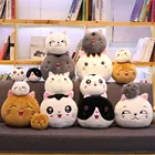 Мультяшный Кот, игрушки, плюшевая подушка, мягкие игрушки-животные, кавайная мягкая кукла, милая подушка, подарок для детей, декор для детской комнаты, Прямая поставка