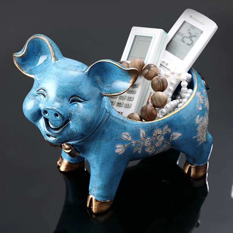 

Home Garden Decoration Accessories Resin Crafts Gifts Ornament Creative Nordic Storage Box Desktop Decors Miniature Model