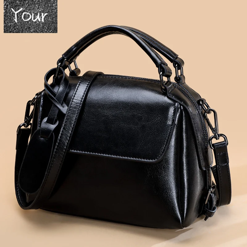 

Brand Designer Genuine Leather Totes Women's Shoulder Bags Top Quality Ladies Messenger Bag Fashion Handbags Party Evening Bags