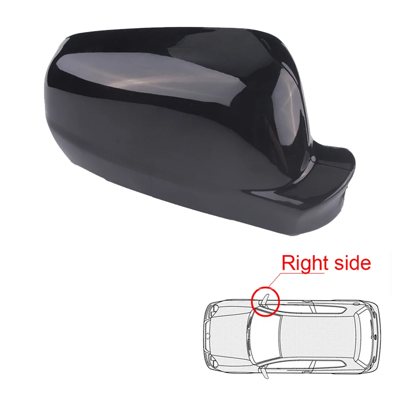 

Крышка зеркала заднего вида, сменный корпус для VW Golf 4 MK4 Bora 1998-2004, черная крышка бокового зеркала, внешние аксессуары для автомобиля
