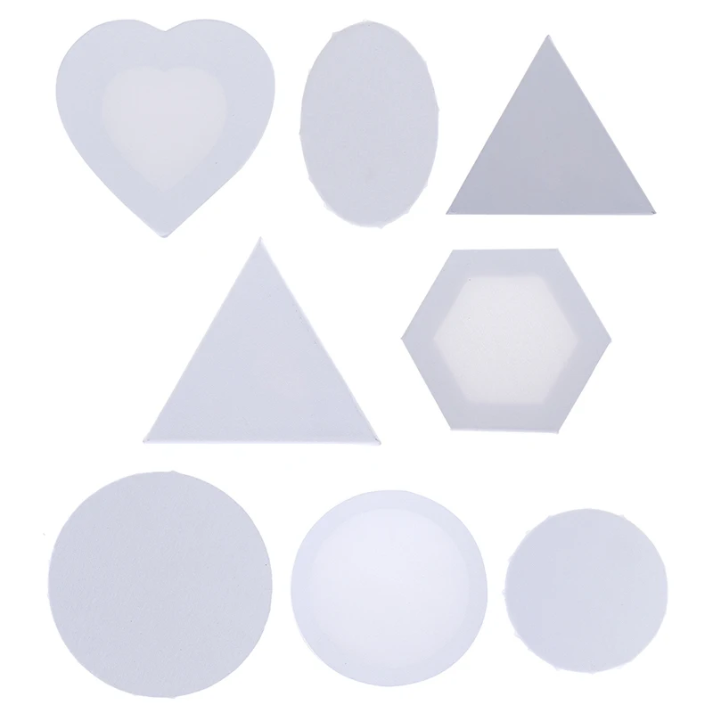 

New Mini Art Board Oil Painting Frame Blank White Mini Stretched Artist Canvas Art Board Acrylic Oil Paint High Quality