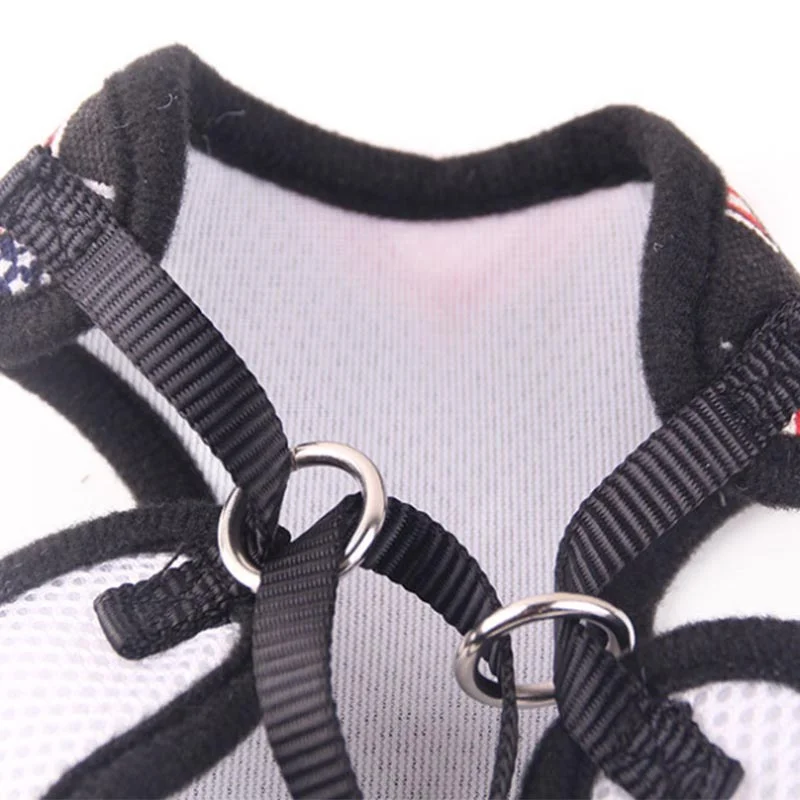 Поводок для собак кошек милый бантик регулируемый нагрудный ремень маленьких