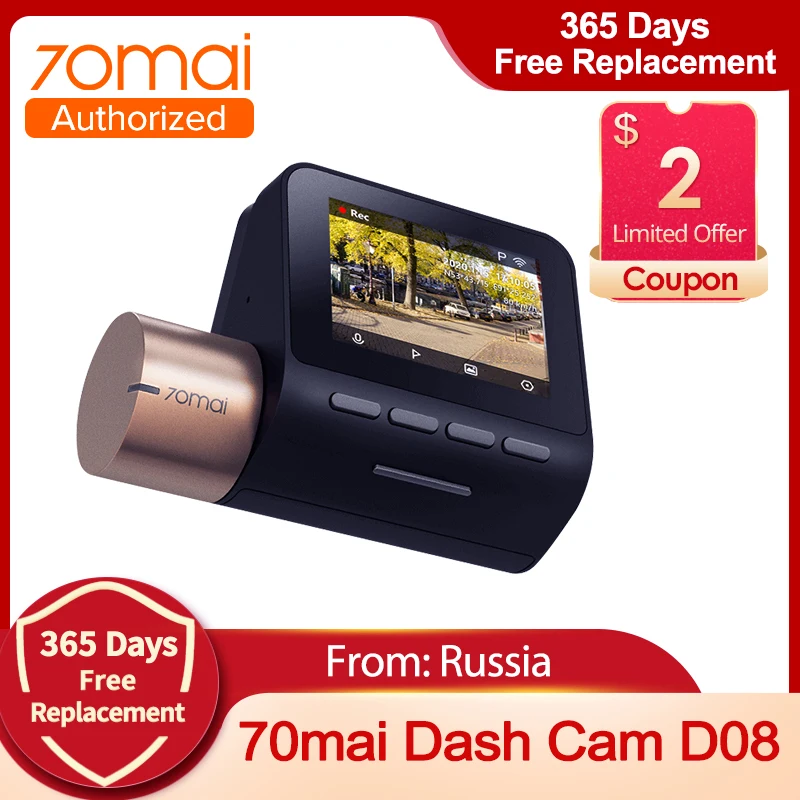 70mai Dash Cam облегченная версия 1080P 24 часа в сутки для парковочной системы 130FOV Ночное