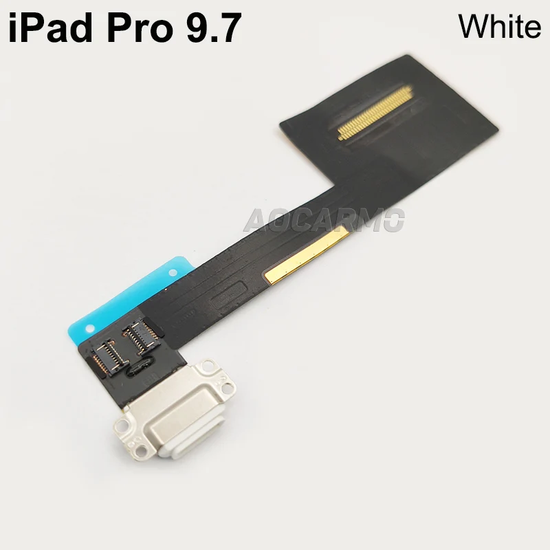 Aocarmo зарядный порт док-станция USB-разъем гибкий кабель фотосток белый/серый