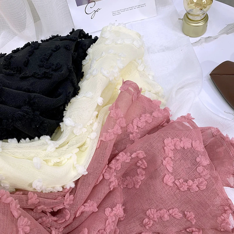 

TIGENA 2021 Spring Summer 3D Cotton Linen Floral Tulle Skirt Women Korean Pink Mesh A Line High Waist Long Maxi Skirt Female