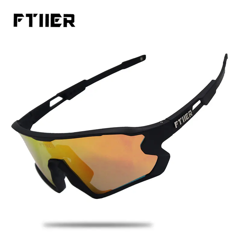 FTIIER Новинка 5 линз UV400 велосипедные солнцезащитные очки TR90 спортивные MTB горный