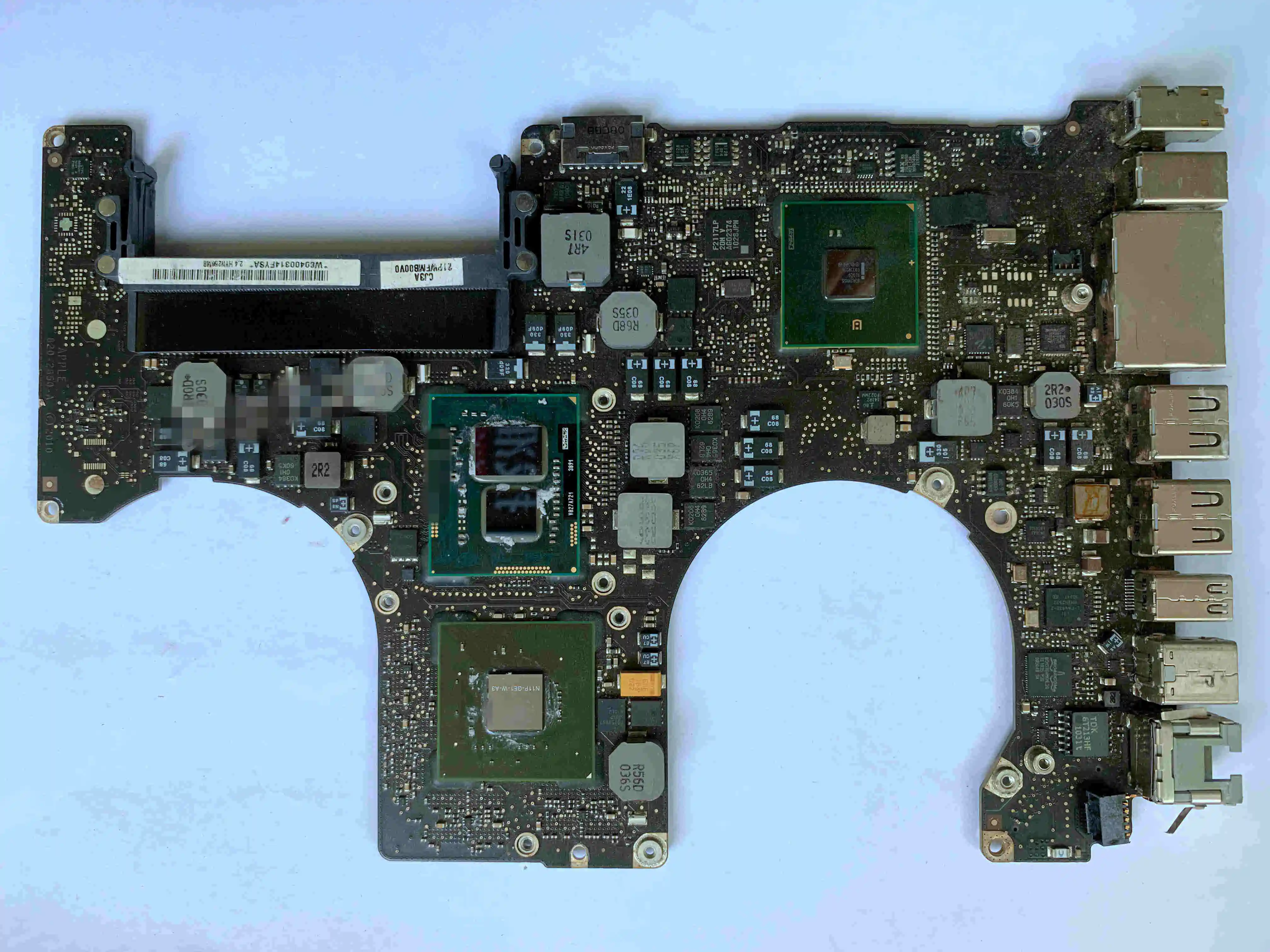Б/у Macbook Pro Unibody 15 &quotA1286 2 4 ГГц 53 66 8 2010 661 логическая плата 820-2850-A 5479-661 6361-661 5566-661 6360- |
