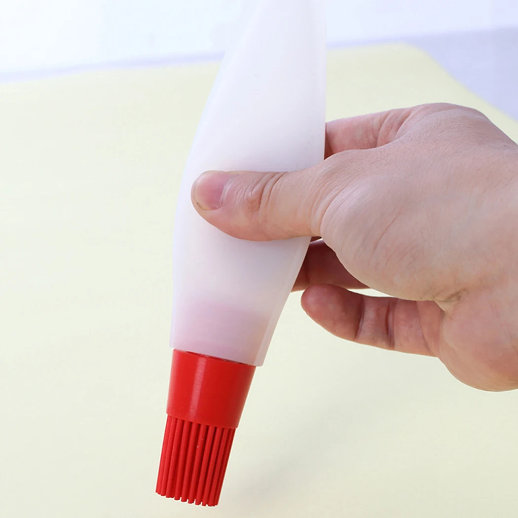 Высокая Температура устойчивая силиконовая щетка для бутылки кисть Масло Щетки