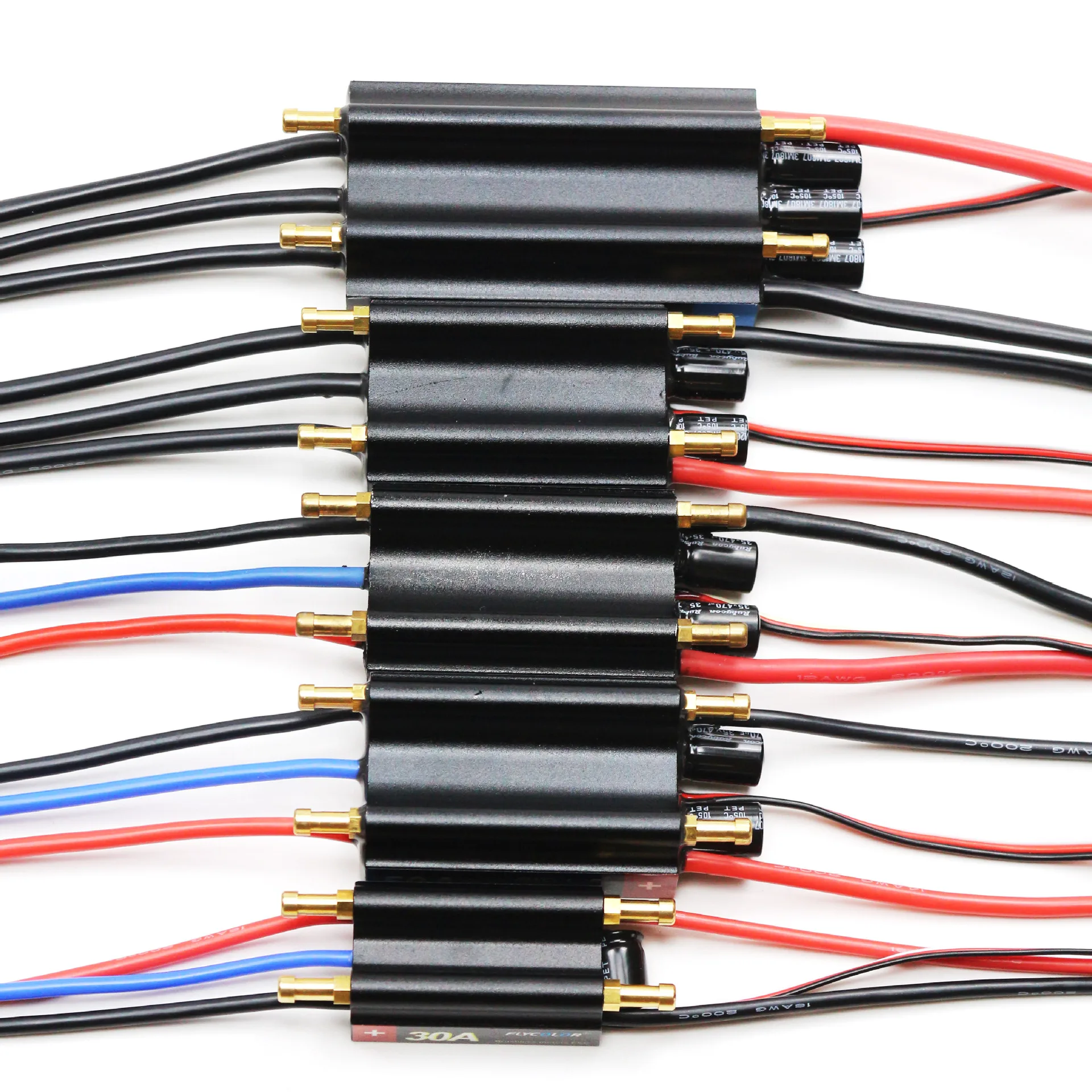 FlyColor 30A 50A 70A 90A 120A 2-6S Lipo водяное охлаждение ESC с BEC лодка бесщеточный контроллер