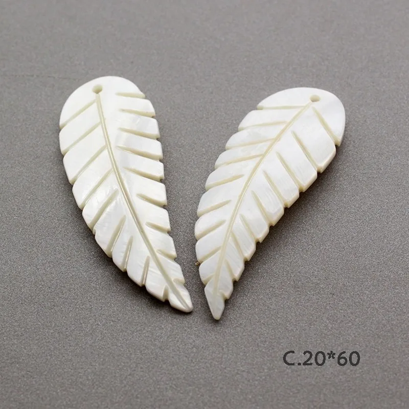 10 звёзд натуральная пресноводная раковина резьба лепесток листа подвеска для