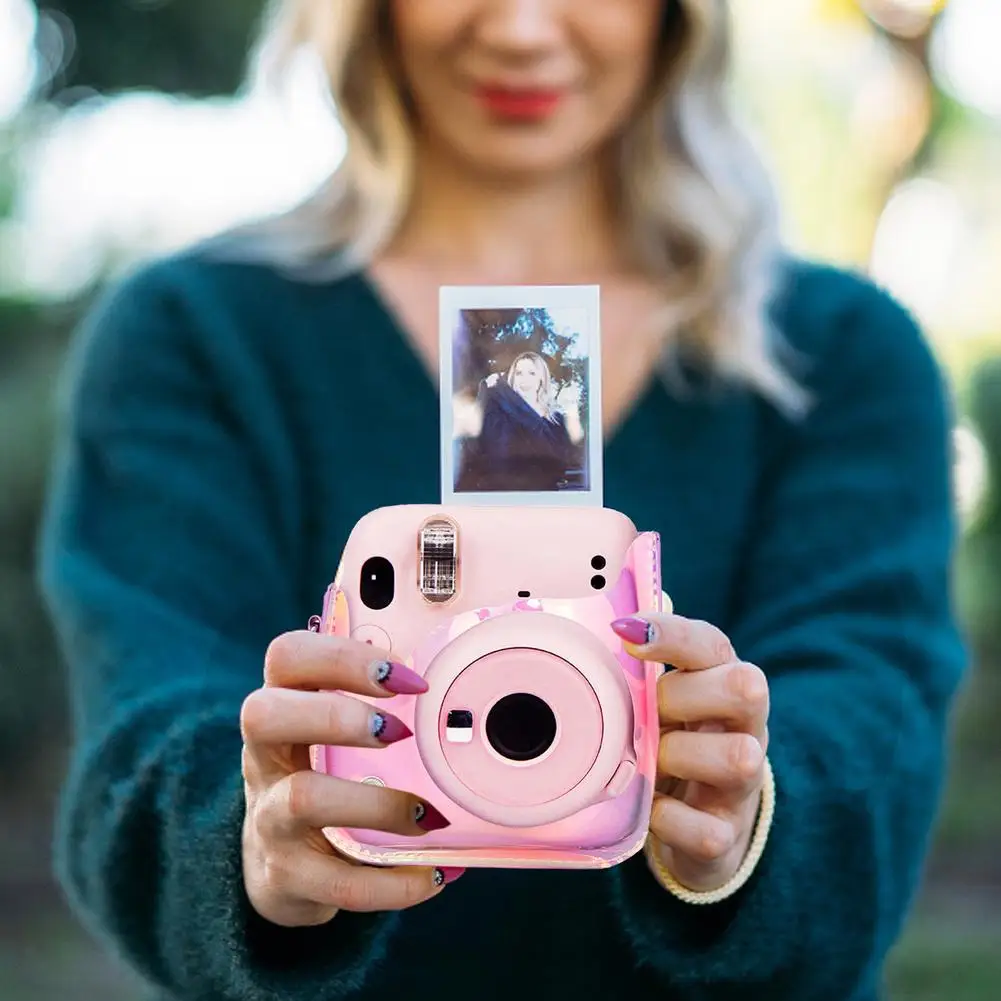 Посылка для камеры Mini11 прозрачная Волшебная цветная сумка ПВХ лазерная камера