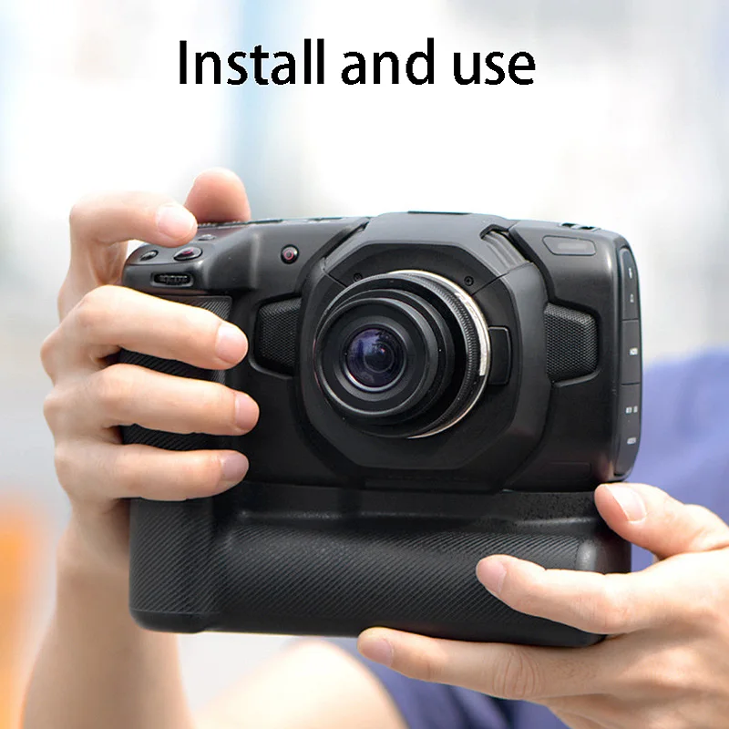 

for SLR Camera Handle Blackic Pocket Pocket Machine BMPCC Second Generation 4K 6K Battery Box