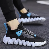 summer lightweight socks sneakers for men sport shoes male running shoes man sneakers sports for men black knit fitness gmd 0879