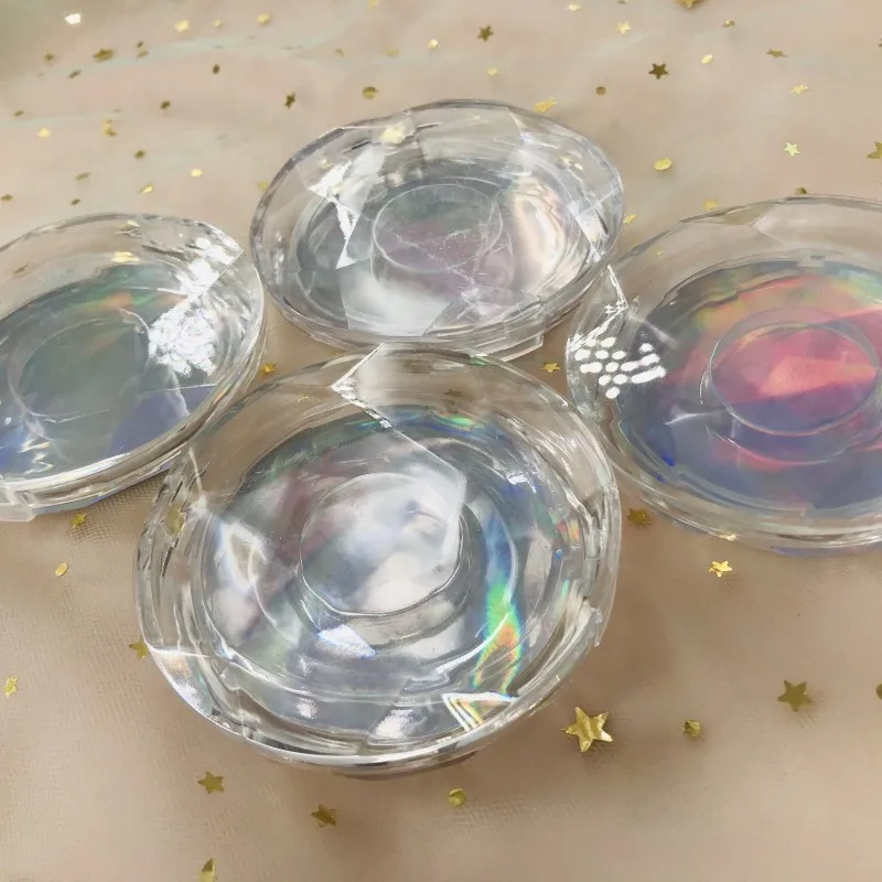 Empty Lashes Box Dramatic Round Package Glitter Custom LOGO Wholesale Prices | Красота и здоровье