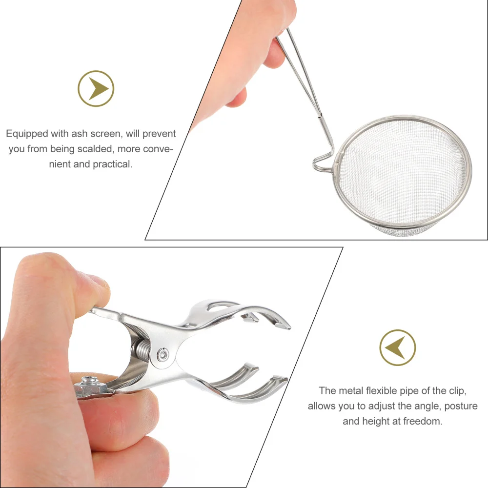 

1 Set Moxa Rolls Clip Moxibustion Holder Moxa Stick Fixing Tool (Random Color)