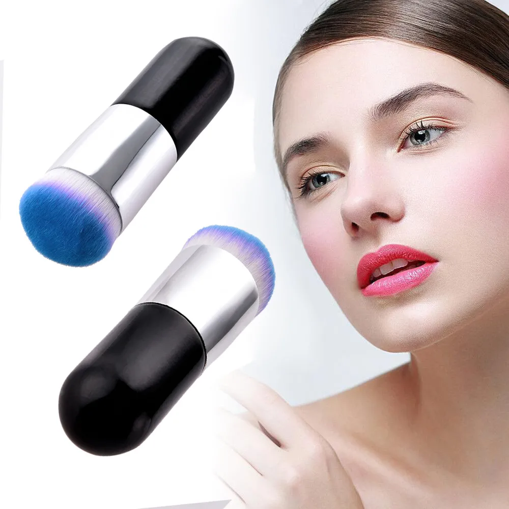 Толстая головка с деревянной ручкой Цвет лица Золотая трубка круглая