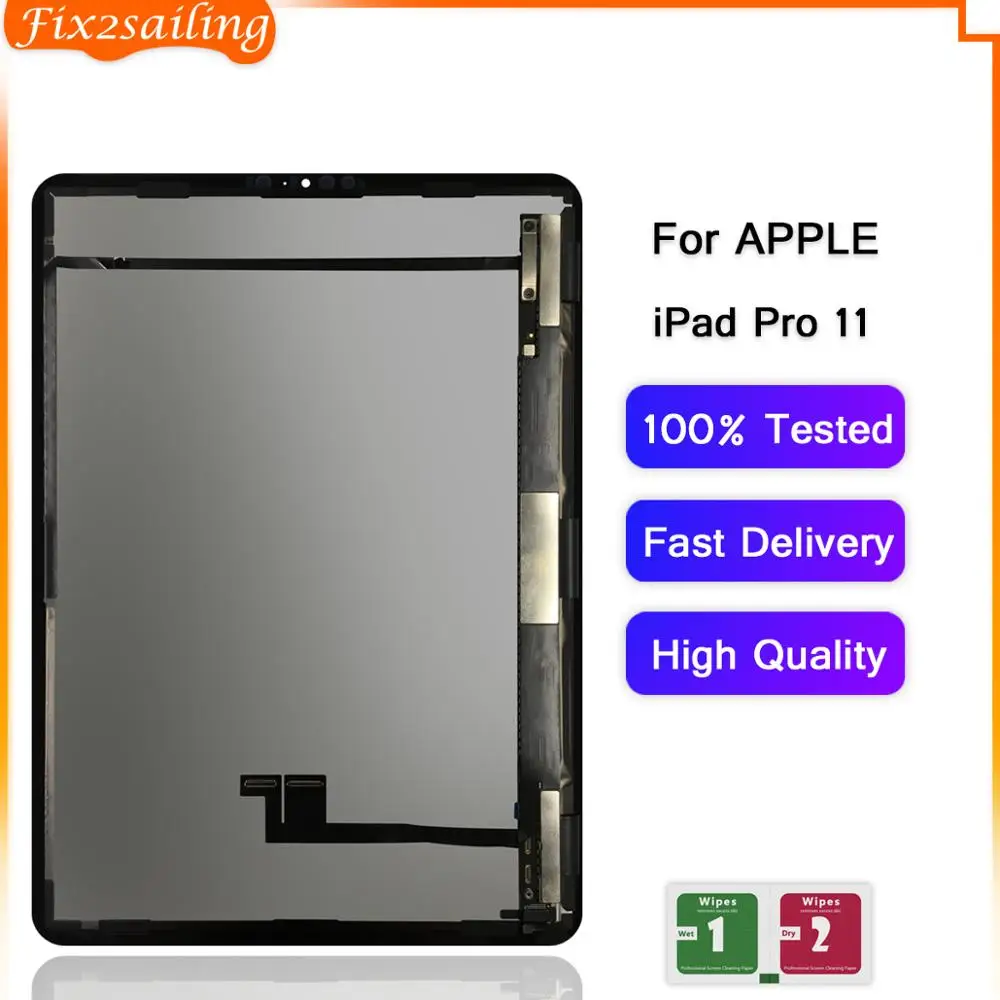 ЖК-дисплей для Apple iPad Pro 11 2018 2020 A1980/A1934/A1979 с дигитайзером и датчиками в сборе