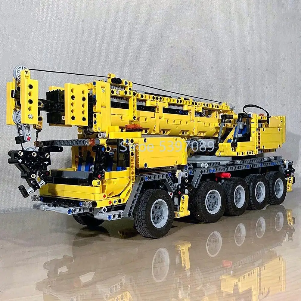Строительные блоки кирпичи модель двигателя 20004 мобильный кран Mk - Цена: 