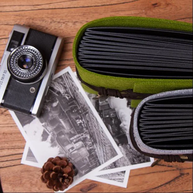 Бархатный фетровый Чехол ручной работы фотоальбом винтажные фотографии