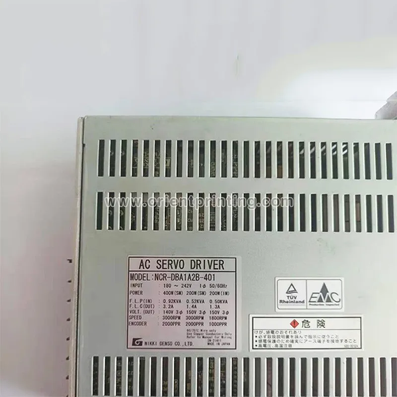 

Free SHip 5GH-2801-600 Original Komori Amplifier Drive NCR-DBA1A2B-401-S02 Offset Machine Parts