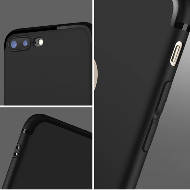 Ультратонкий матовый телефон случае для iPhone 11 Pro Xs Max XR X 8 7 6 s 6s Plus 5 5S SE 6Plus 7Plus 8Plus