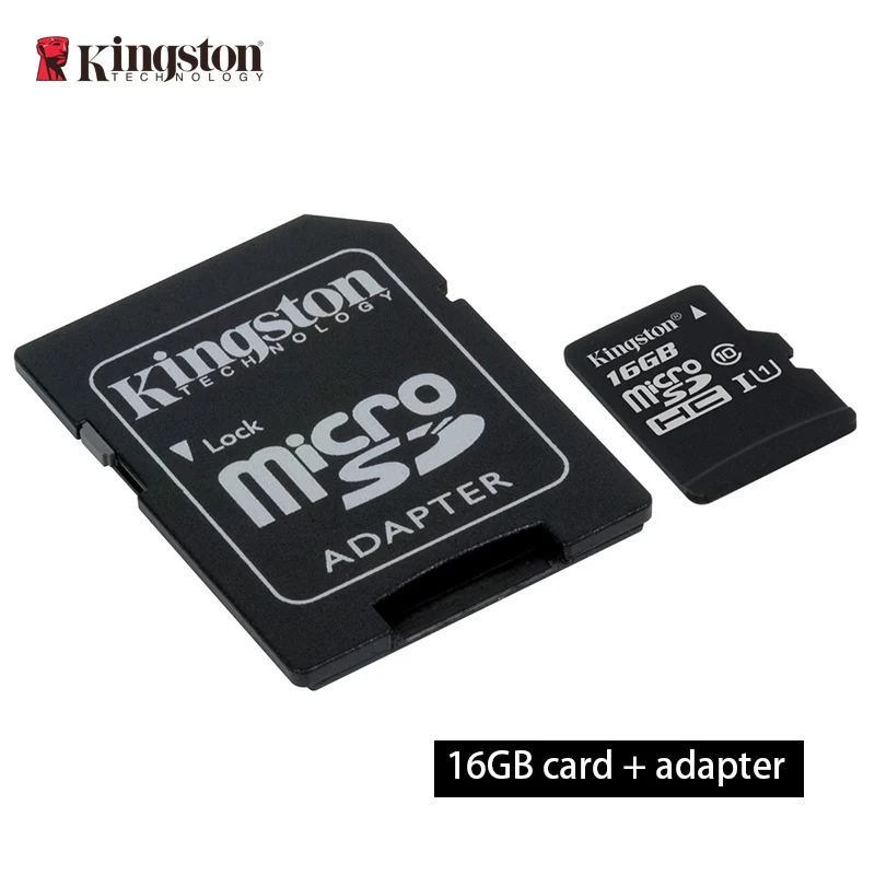 Карта памяти kingston, 8 ГБ, 16 ГБ, 32 ГБ, 128 ГБ, 64 ГБ, Micro sd карта, класс 10, флэш-карта памяти, Microsd TF/sd карта, адаптер/кардридер