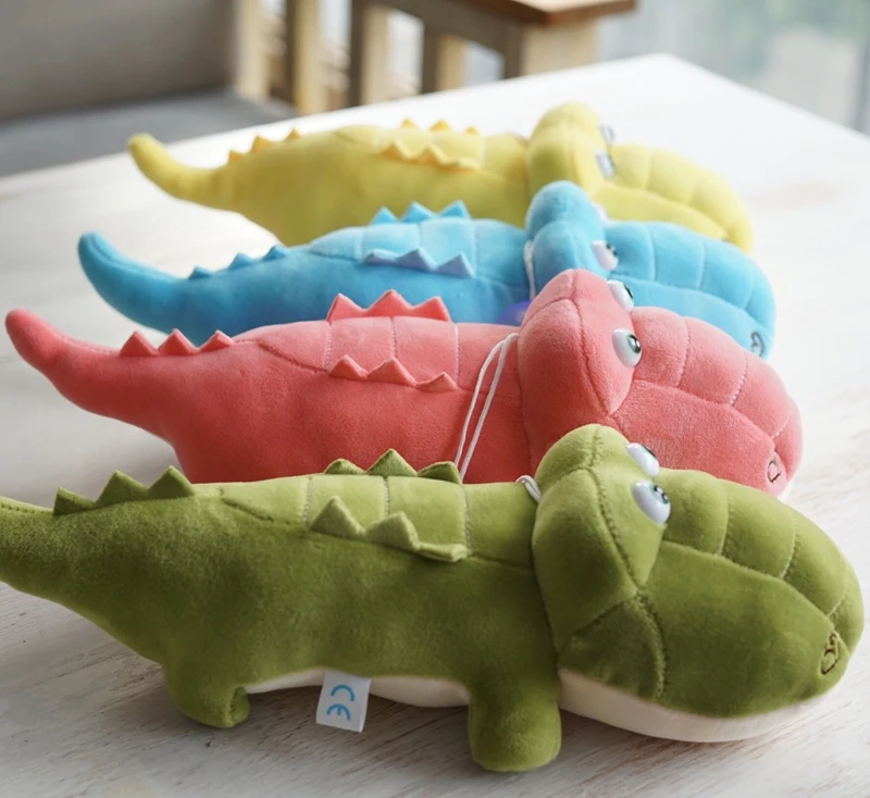 Маленький крокодил Детская плюшевая игрушка для когтей машина чучела кукла