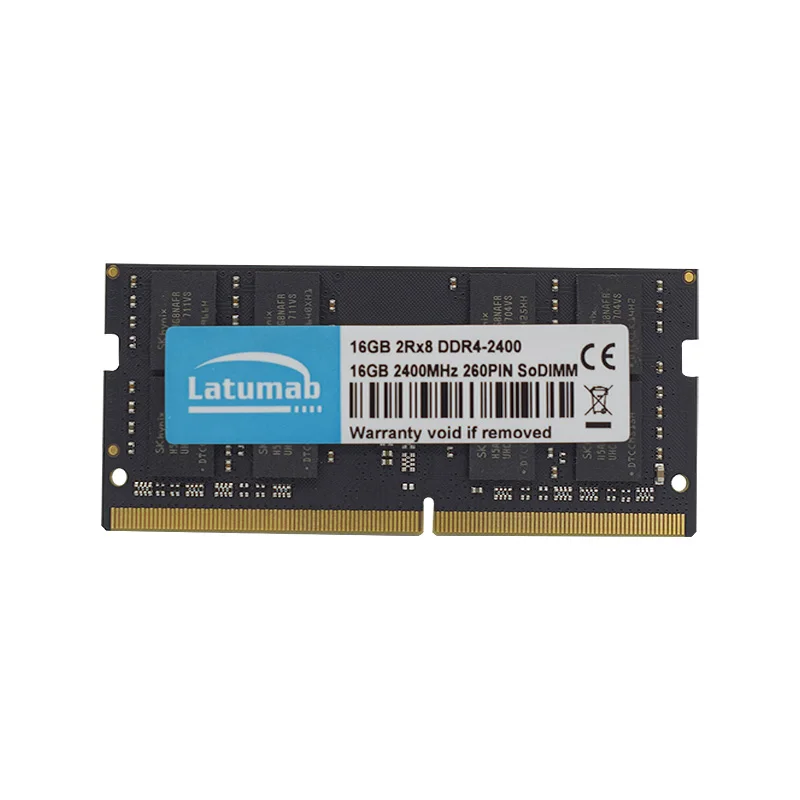 Latumab Новая память для ноутбука 16 ГБ 32 DDR4 2400 МГц оперативная So Dimm 260 Pins