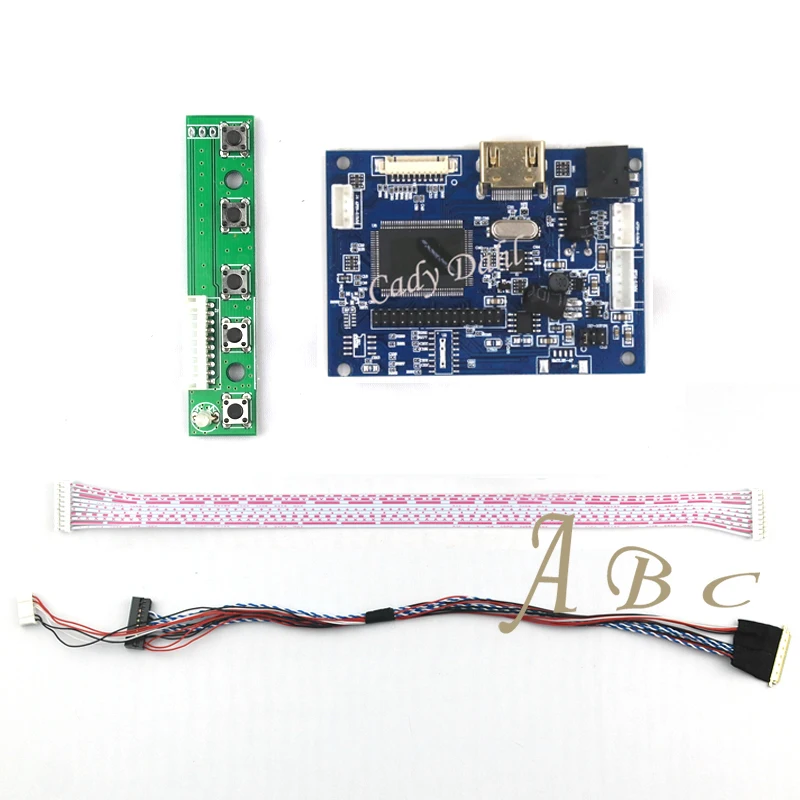 Плата контроллера HDMI LVDS + комплект кабелей Lvds 40 pin для Raspberry PI 3 LP156WH2 TLA1 TLE1 1366x768 1