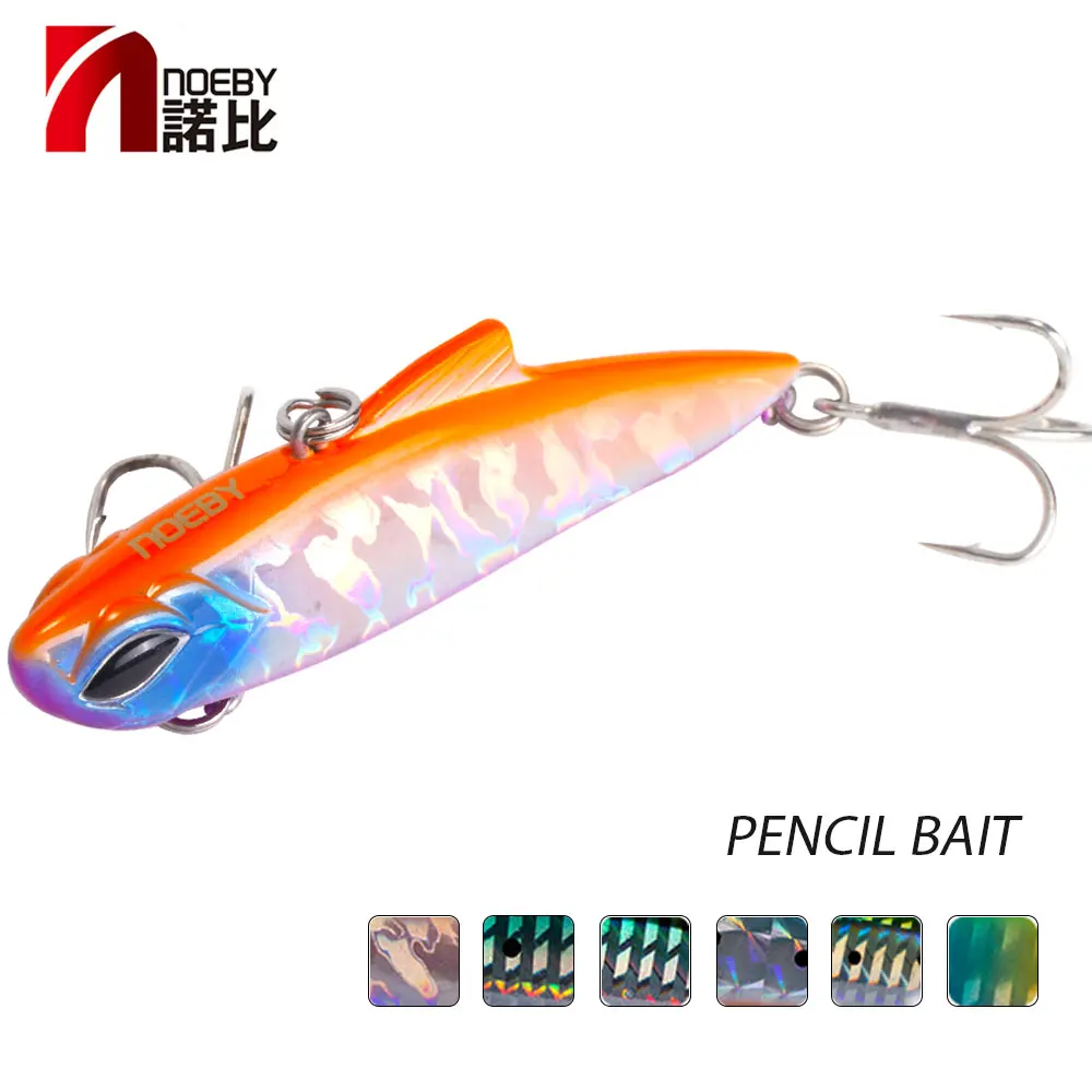 

NOEBY VIB Fishing Lure 85mm24.5g Sinking 1-2.5m VIB Bait Japan Hook Isca Artificial Para Pesca Peche Leurre Seabass Fishing Bait