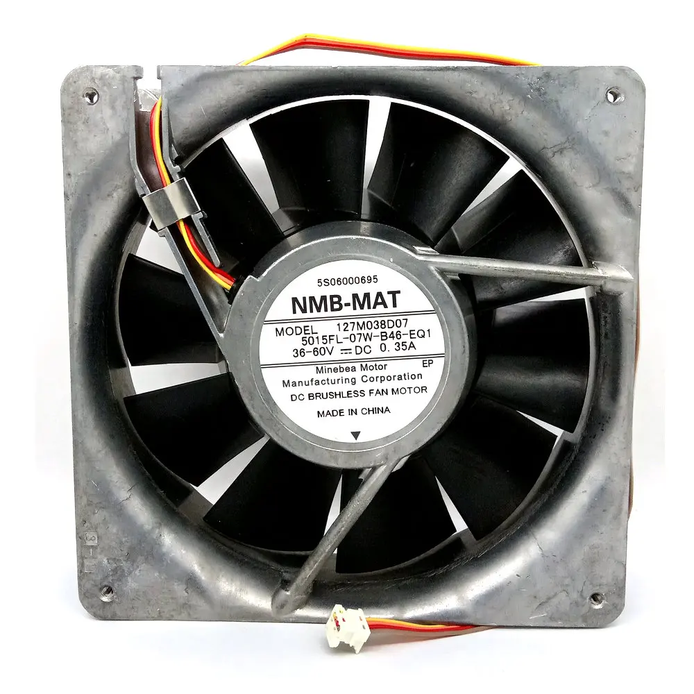 Оригинальный NMB-MAT 127M038D07 5015FL-07W-B46-EQ1 30-36V 0.35A алюминиевая рама Вентилятор охлаждения