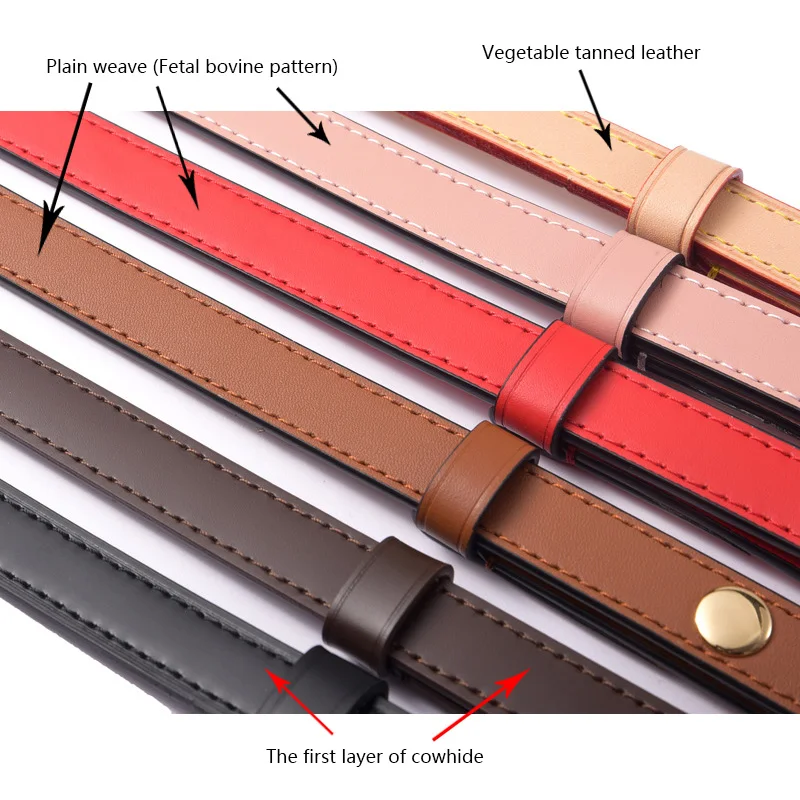 

BAMADER Adjustable Snap Design Bag Strap Bucket Bag Shoulder Diagonal Bag Replacement Strap Fashion High Quality Bag accessories