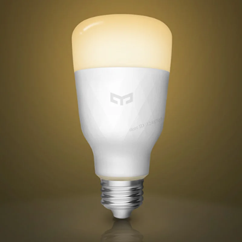 Обновленная версия) крепление для спортивной камеры Xiao mi jia Yeelight Смарт светодиодный лампы Красочный 800 люмен 10 Вт E27 лимон умная лампа для mi home приложение