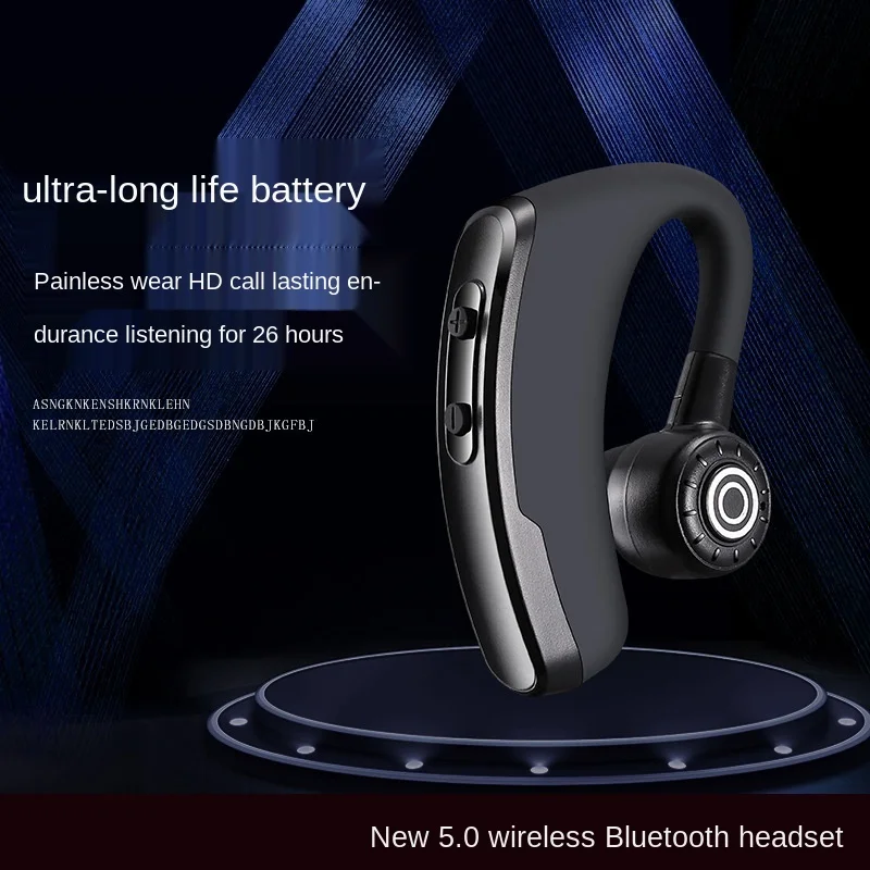 

New P11 business Bluetooth headset 5.0 ultra long standby hanging ear stereo sports waterproof wireless headset