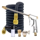 Расширяемый садовый шланг для мойки автомобилей под высоким давлением, портативный водяной пистолет высокого давления для полива автомобиля